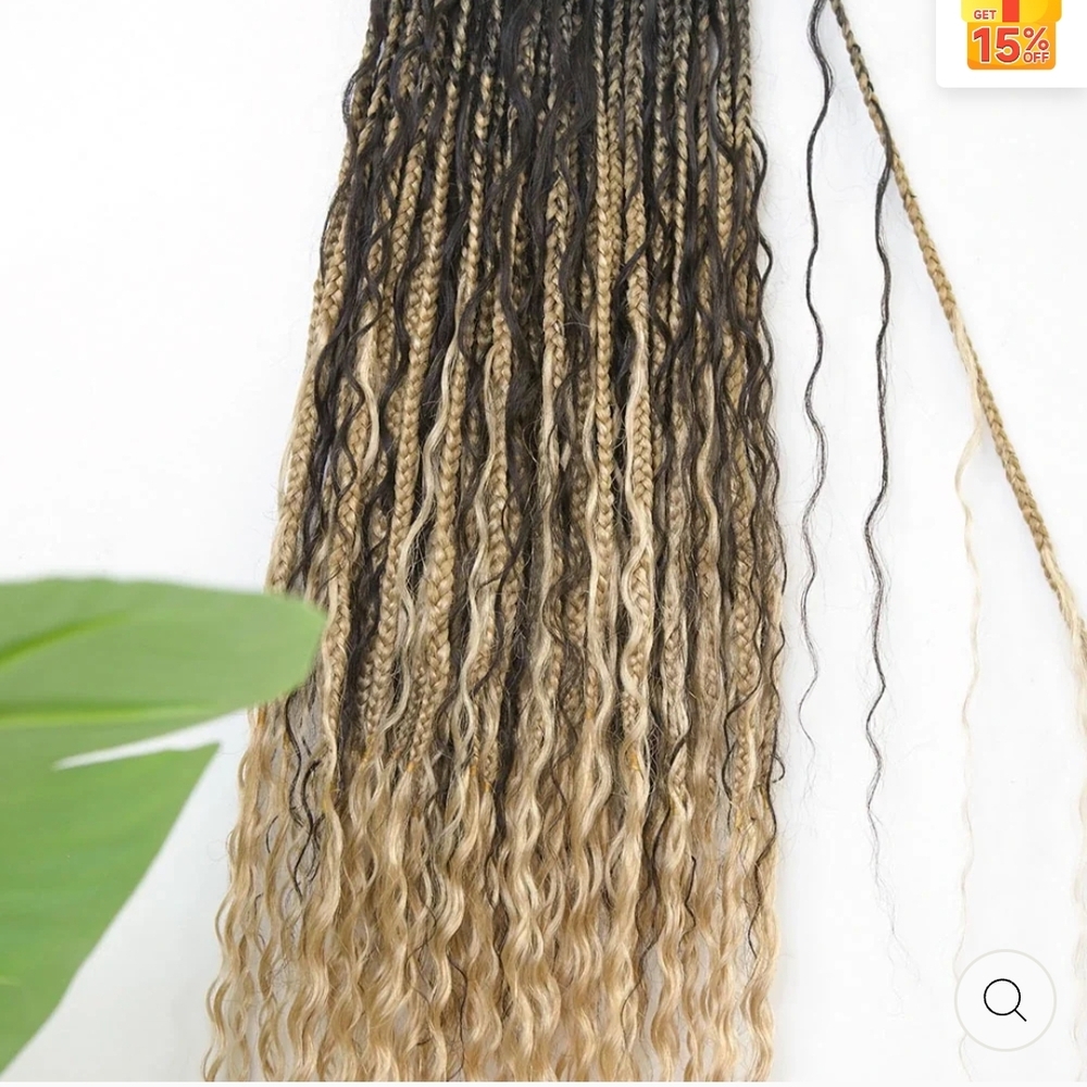 Ombre Boho Braided Hair Extensions